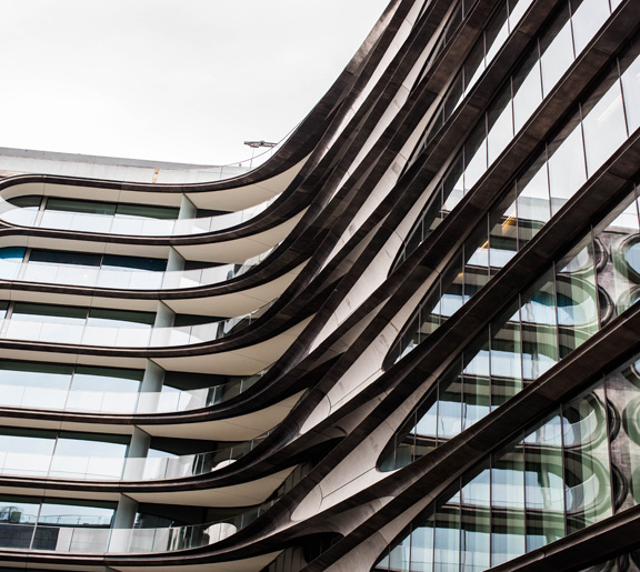 Residential bedroom interior