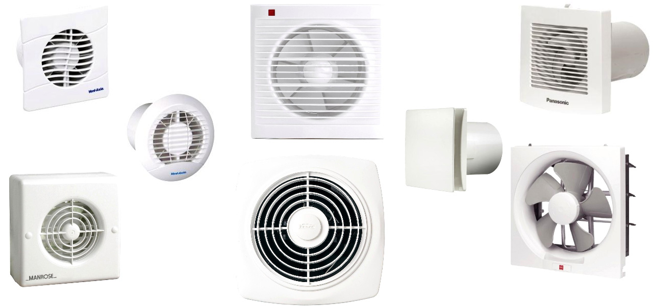 Ventilation and extract fan system